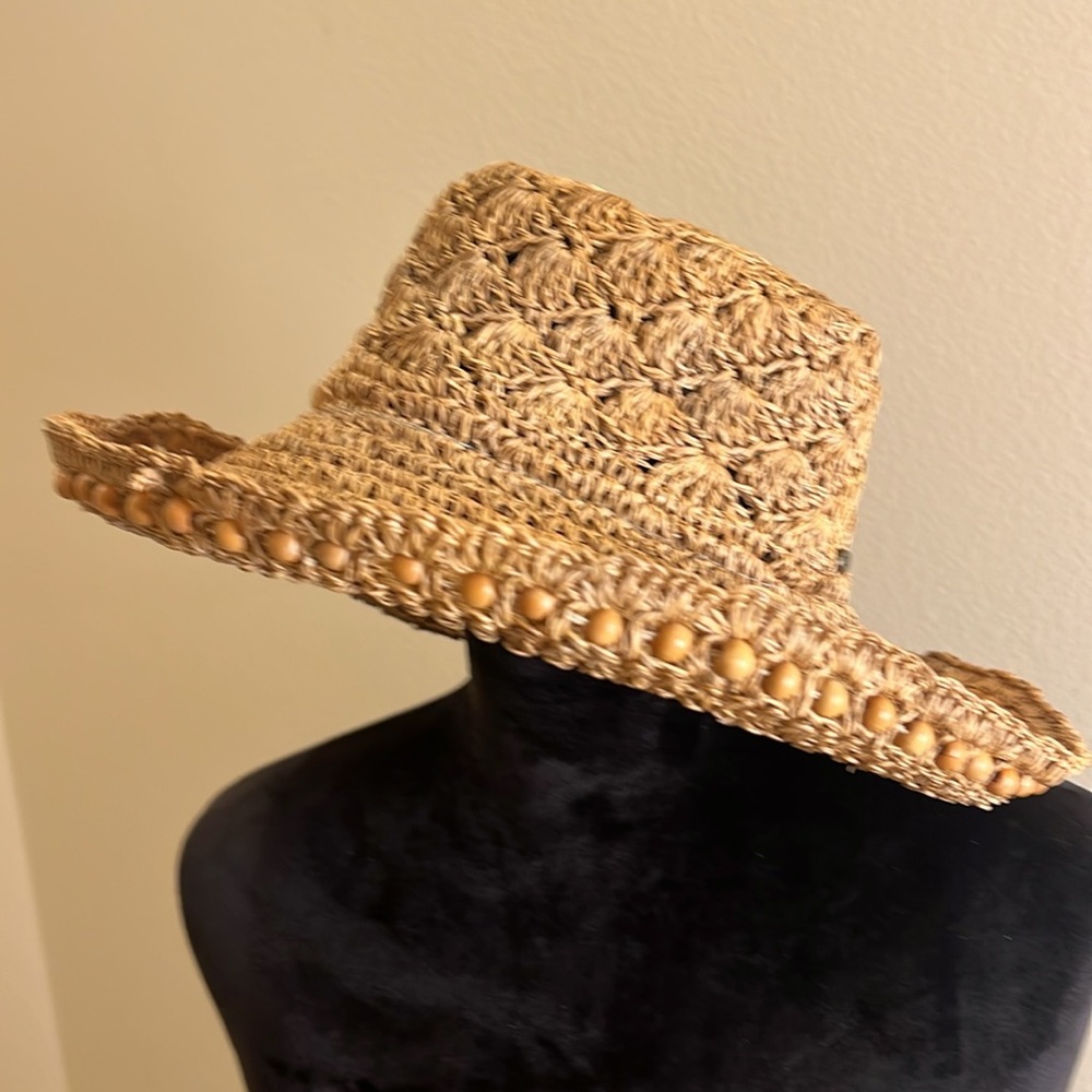 The Scala Collection Woven Straw Hat